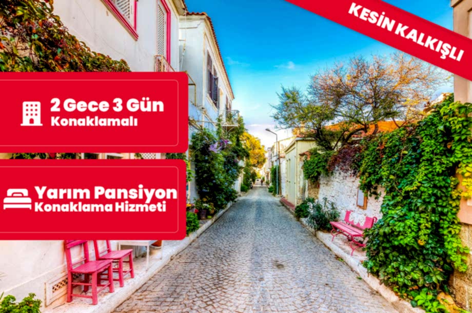 Bozcaada Ayvalık Çeşme Pamukkale Salda Gölü Turu 2 Gece Konaklamalı