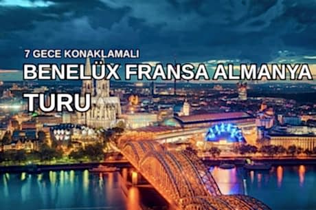 Ankara'dan Direkt Hareket Görkemli Üçlü Benelüx & Fransa & Almanya 7 Gece - SuxExpress ile 14 Şubat Hareket (Sevgililer Günü Özel) AT071