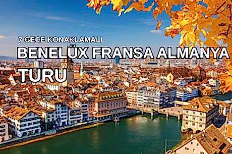Ankara'dan Direkt Hareket Görkemli Üçlü Benelüx & Fransa & Almanya 7 Gece - SuxExpress ile (2026 Kış Dönemi) AT072