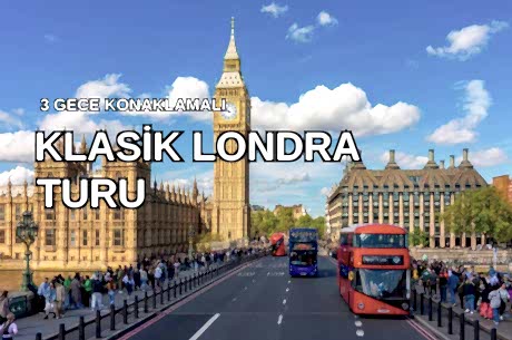 Kış Dönemi Klasik Londra Turu-Antalya Çıkış 3 Gece 4 Gün YT002